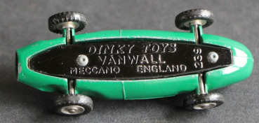 Dinky Toys England Vanwall Rennwagen 1956 Metallmodell (7203)